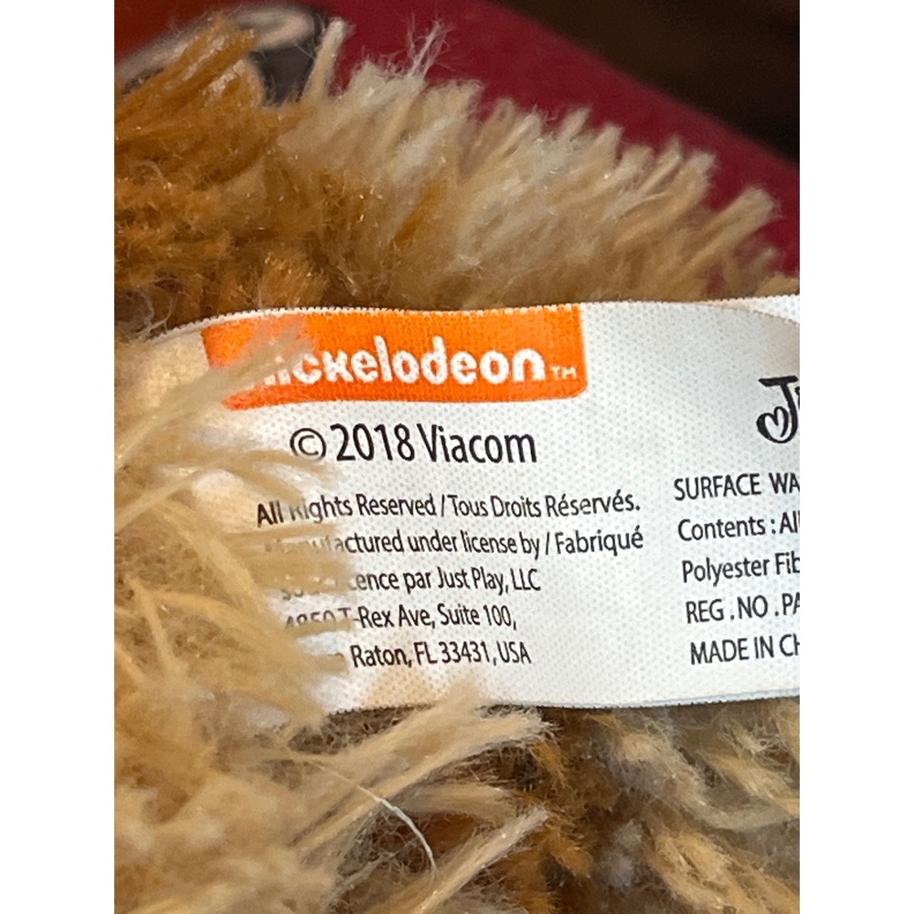 JoJo Siwa BowBow Plush Dog Nickelodeon Just Play Brown Tan Teal Bow 7‎ Inch 2018 - Picture 4 of 5